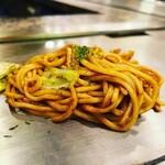 ぼてぢゅう - 伝承70年太麺焼きそばミニ