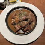 マルゴセカンド - 系列のマルゴグランデからのデリバリーの牛ハラミステーキ250g