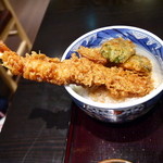 島彦本店 - 長い海老天