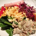 サラダブッフェ 1500円 のサラダ10種類盛り合わせ(2回目)