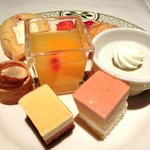 サラダブッフェ 1500円 のデザート8種類盛り合わせ