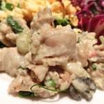 ロウリーズ・ザ・プライムリブ 東京 - サラダブッフェ 1500円 の帆立貝柱のマリネ(2回目)