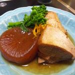 どんまい - 2013.3. \2,000コースのブリ大根