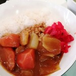 港区役所　レストランポート - 半カレー