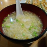 中国家庭料理 大福元 - 付属のスープ