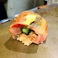 千成寿司 - 鯵棒寿司