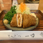 とんかつ一幸 - と言うわけで…キムチとんかつをもう一皿
