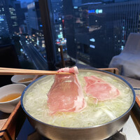 羅豚 ギンザ・グラッセ - 霧島黒豚しゃぶしゃぶ