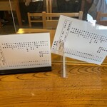 吾妻橋 やぶそば - めにゅー