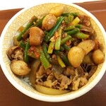 すき家 - ダブルニンニク牛丼並 600円