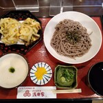 自然薯茶屋 浅井家 - 自然薯冷そばかき揚げ