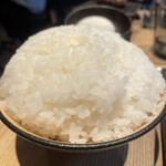 飯場 酒場 ニクノカタマリ - おかわり米