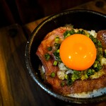 焼肉串ろっきー - ネギ飯焼肉丼