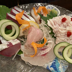 かもめ食堂 - 刺し身の盛合せ