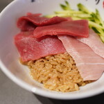 まぐろとシャリ - まぐシャリ丼（小）1200円