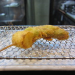 串揚げ 串の実 - うど・たらの芽