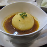 串揚げ 串の実 - スープカレー　ライスコロッケ入り