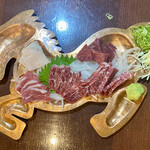 馬肉料理専門店　馬野郎 - 馬刺 盛り合わせ