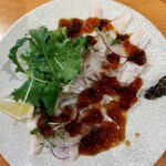 Teppanyaki To Okonomiyaki Mishimaya - ブリの軽いあぶり