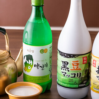 從南韓酒和米酒到經典飲品，為您提供味道豐富的飲品♪