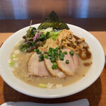 らぁ麺 胡心房 - ラーメン大盛り（850円）