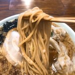 青森中華そば オールウェイズ - 麺アップ