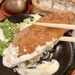 赤坂 若狭 - アジフライと白身魚フライランチ1,000円