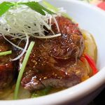 伊都国街道 肉の食事処 - ステーキ丼　4