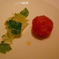 Chi-Fu - 上海蟹と海老のフリット　老虎菜を添えて
