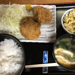 高はし - メンチカツ定食