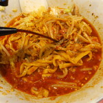 ラーメン二郎 - 赤酢投入～♪