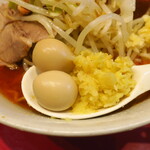 ラーメン二郎 - ショウガ半分