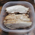 常 - お土産手づくりチャーシュー(バラ・200g/500円)