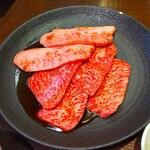 焼肉おくう - 『黒毛和牛のカルビ3種盛りセット』