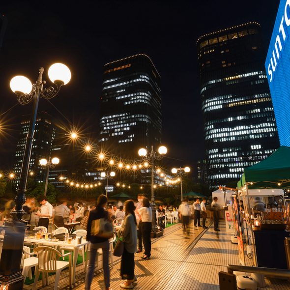 Suntory Building Okujo Beer Garden photo 5