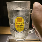 Matsusakagyuu Yakiniku Emu - 水ですよー、焼酎じゃありませんよー