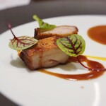 アマラントス - ソースは赤ワインソースでさっぱりと頂けました。