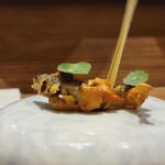 アマラントス - 琵琶湖天然稚鮎のフリット