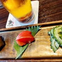 焼肉うしごろ 銀座並木通り店 - 季節のナムル盛合せ