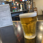 ゴールデンブラウン - 生ビール　名店のビールて何処もきめ細かい泡で水のようにゴクコ飲める(*´ω｀*)