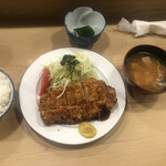 とんかつ とんき 目黒本店 - ロースかつ定食