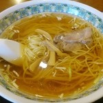 桃林 - ラーメン（半チャーハンラーメンセット）