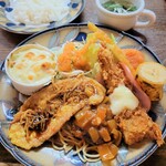 グリル小柳 - Bランチ。ちなみに、Aランチは、ありません。（笑）