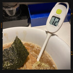 麺屋錦 - 塩分濃度　1.2