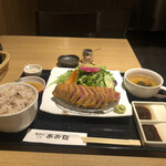 Gyuukatsu Aona - 牛かつ 黒毛和牛定食 2,370円（税込）