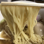 煮干らー麺 カネショウ - 細麺リフト