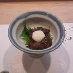 笹すし - 付き出し（ホタルイカ）