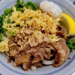 島のいぶき - 牛肉うどん