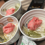 韓の台所 - 肉茶漬け