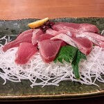 かつらぎ浜料理店 - カツオの刺身